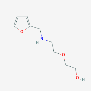 2-(2-((Furan-2-ylmethyl)amino)ethoxy)ethan-1-ol