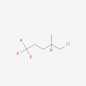 5-Chloro-1,1,1-trifluoro-4-methylpentane