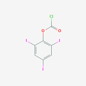 2,4,6-Triiodophenyl chloroformate