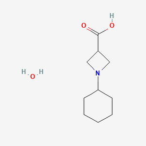 1-Cyclohexylazetidine-3-carboxylic acid hydrate