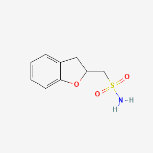 2,3-Dihydro-1-benzofuran-2-ylmethanesulfonamide