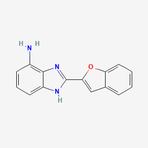 2-(1-Benzofuran-2-YL)-1H-1,3-benzodiazol-7-amine