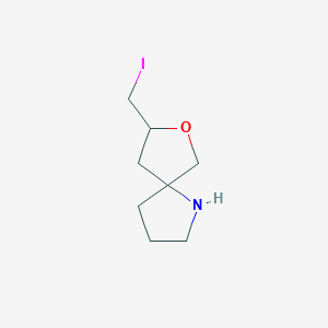 8-(Iodomethyl)-7-oxa-1-azaspiro[4.4]nonane