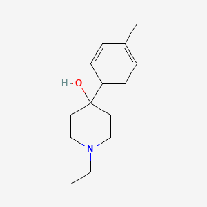 1-Ethyl-4-(4-methylphenyl)piperidin-4-ol