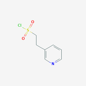 2-(Pyridin-3-yl)ethane-1-sulfonyl chloride