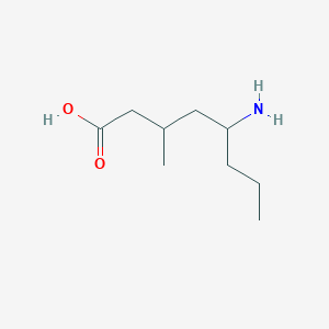 5-Amino-3-methyloctanoic acid