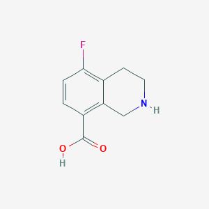 5-Fluoro-1,2,3,4-tetrahydroisoquinoline-8-carboxylic acid