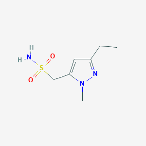 (3-Ethyl-1-methyl-1H-pyrazol-5-YL)methanesulfonamide