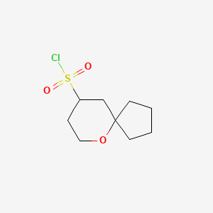 6-Oxaspiro[4.5]decane-9-sulfonyl chloride