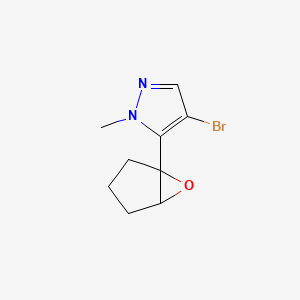 4-Bromo-1-methyl-5-{6-oxabicyclo[3.1.0]hexan-1-yl}-1H-pyrazole