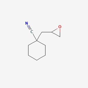 1-[(Oxiran-2-yl)methyl]cyclohexane-1-carbonitrile