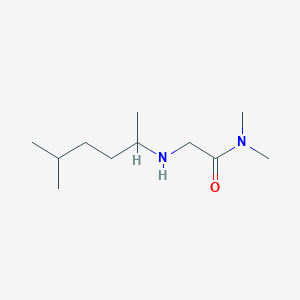 N,N-Dimethyl-2-[(5-methylhexan-2-yl)amino]acetamide