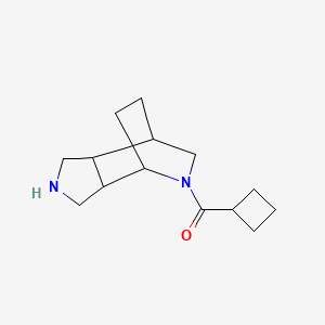 8-Cyclobutanecarbonyl-4,8-diazatricyclo[5.2.2.0,2,6]undecane