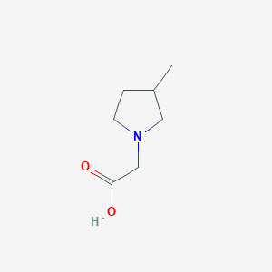 2-(3-Methylpyrrolidin-1-yl)acetic acid