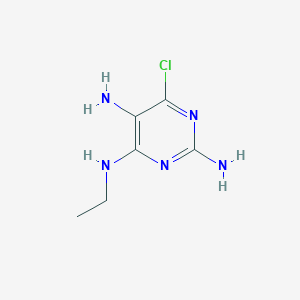 6-chloro-4-N-ethylpyrimidine-2,4,5-triamine