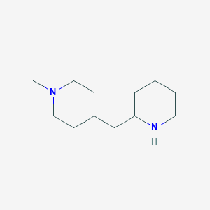 1-Methyl-4-[(piperidin-2-yl)methyl]piperidine