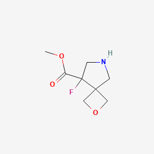 Methyl 8-fluoro-2-oxa-6-azaspiro[3.4]octane-8-carboxylate