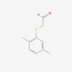 2-[(2,5-Dimethylphenyl)sulfanyl]acetaldehyde