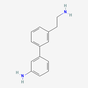 3-[3-(2-Aminoethyl)phenyl]aniline