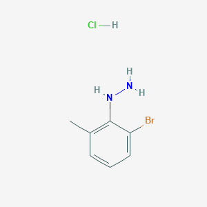 (2-Bromo-6-methylphenyl)hydrazine hydrochloride