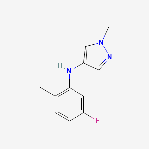 N-(5-Fluoro-2-methylphenyl)-1-methyl-1H-pyrazol-4-amine