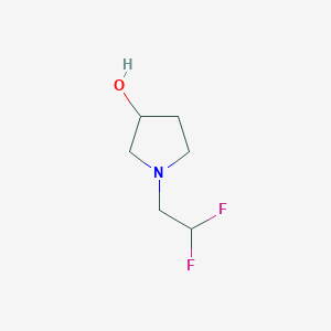 1-(2,2-Difluoroethyl)pyrrolidin-3-ol