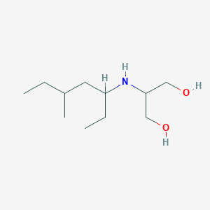 2-[(5-Methylheptan-3-yl)amino]propane-1,3-diol