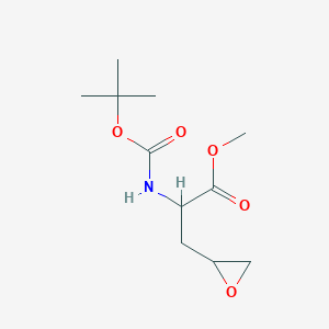 Methyl 2-([(tert-butoxy)carbonyl]amino)-3-(oxiran-2-YL)propanoate