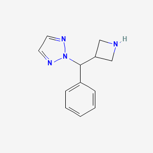 2-[(Azetidin-3-yl)(phenyl)methyl]-2H-1,2,3-triazole