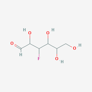 3-Fluoro-2,4,5,6-tetrahydroxyhexanal