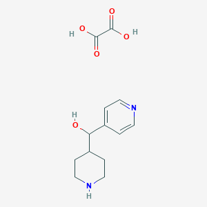 Piperidin-4-yl(pyridin-4-yl)methanol oxalate