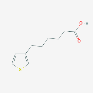 molecular formula C10H14O2S B1323918 6-(3-Thienyl)hexanoic acid CAS No. 22053-93-6