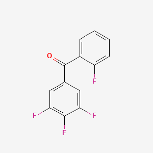 B1323921 2,3',4',5'-Tetrafluorobenzophenone CAS No. 746651-93-4
