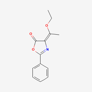 4-(1-Ethoxyethylidene)-2-phenyl-4,5-dihydro-1,3-oxazol-5-one