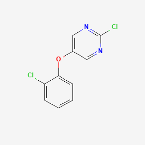 2-Chloro-5-(2-chlorophenoxy)pyrimidine