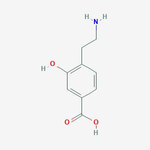 4-(2-Aminoethyl)-3-hydroxybenzoic acid