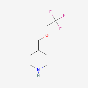 4-[(2,2,2-Trifluoroethoxy)methyl]piperidine