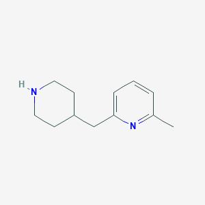 2-Methyl-6-(piperidin-4-ylmethyl)pyridine