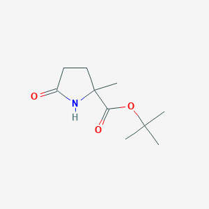 Tert-butyl 2-methyl-5-oxopyrrolidine-2-carboxylate