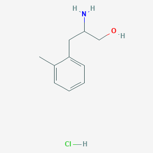 2-Amino-3-(2-methylphenyl)propan-1-ol hydrochloride