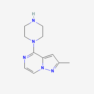 2-Methyl-4-piperazin-1-YL-pyrazolo[1,5-A]pyrazine