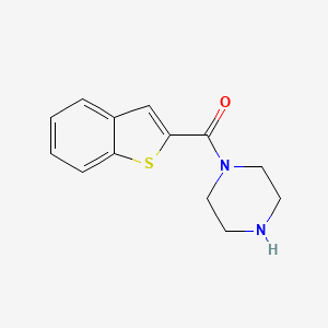 1-(1-Benzothiophene-2-carbonyl)piperazine