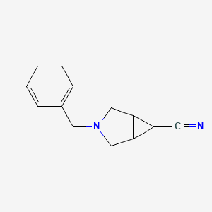 3-Benzyl-3-azabicyclo[3.1.0]hexane-6-carbonitrile