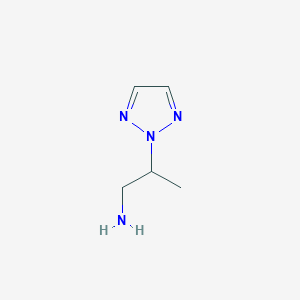 2-(2H-1,2,3-Triazol-2-yl)propan-1-amine