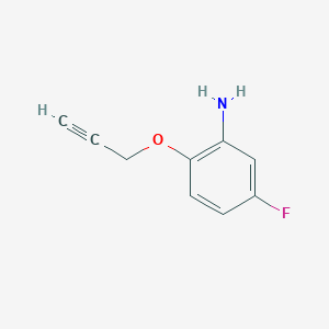 5-Fluoro-2-(prop-2-yn-1-yloxy)aniline