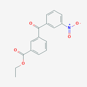 3-Ethoxycarbonyl-3'-nitrobenzophenone
