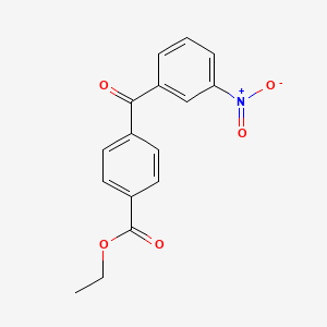 4-Ethoxycarbonyl-3'-nitrobenzophenone