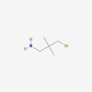 3-Bromo-2,2-dimethylpropan-1-amine