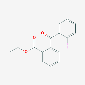 2-Ethoxycarbonyl-2'-iodobenzophenone