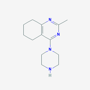 2-Methyl-4-(piperazin-1-yl)-5,6,7,8-tetrahydroquinazoline